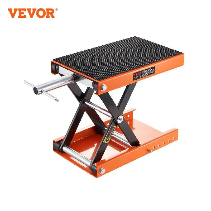 Motorcycle Lift 350/1100/1500 LBS Capacity Motorcycle Scissor Lift Jack with Wide Deck & Safety Pin for Bikes Motorcycles