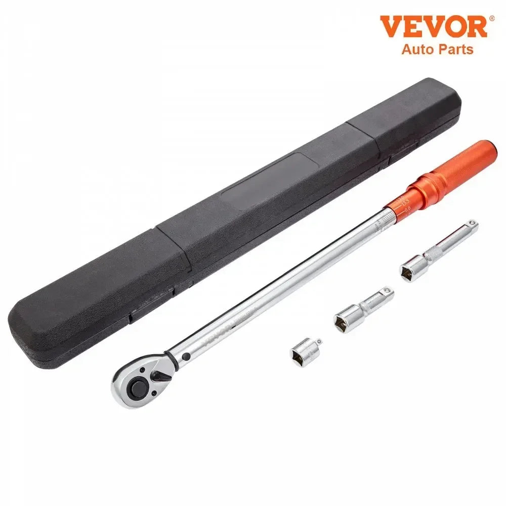 Mechanical Torque Wrench Set Precision Pointer Hand Tools 1/2" 1/4" 3/8" Torque Wrench Mechanical Workshop Car Repair Tool