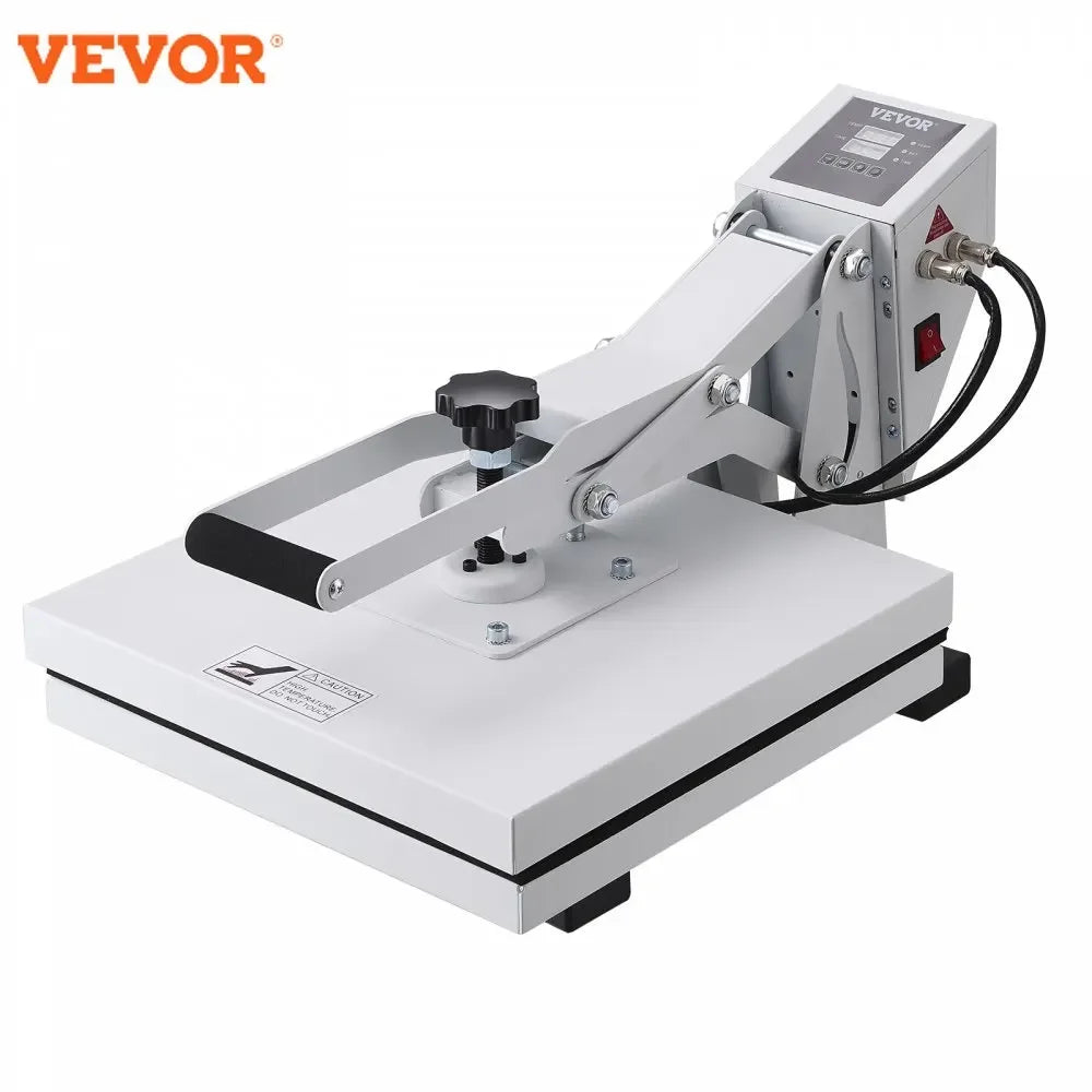 Heat Press Machine 15" x 15" / 16" x 20" / 16" x 24" Sublimation Printer Manual Clamshell Transfer on DIY T-shirt Pillow