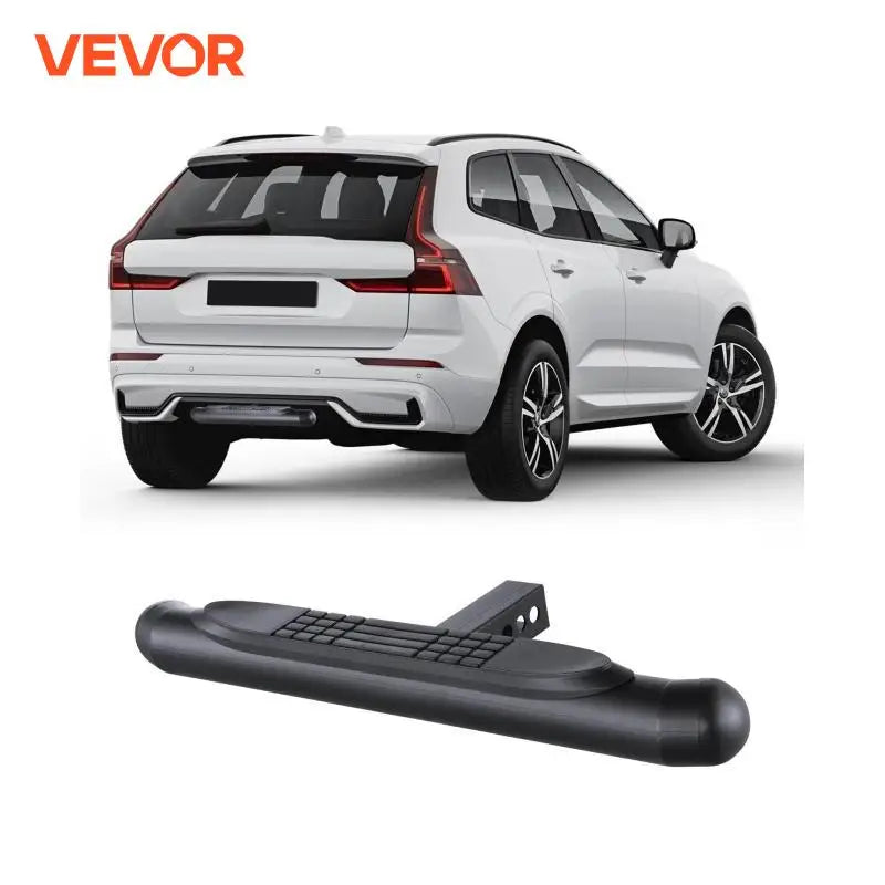 Hitch Step for 2 Inch Receiver, Steel Construction, Rear Bumper Guard Protector with Pin Lock Fit for Truck, SUV, Pickup