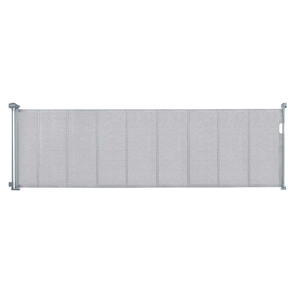116"/60"/76.8" Retractable Baby Gate 34.2" Tall Mesh Baby Gate Wide Retractable Gate for Kids Pets Retractable Dog Gates