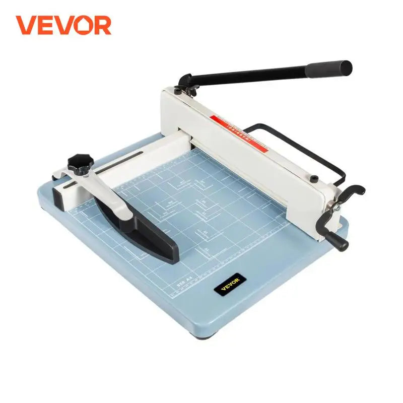 12/17 Inch Manual Paper Cutter Guillotine Trimmer Heavy Duty 300-500 Sheets Shredder for Factory School Office Accessories