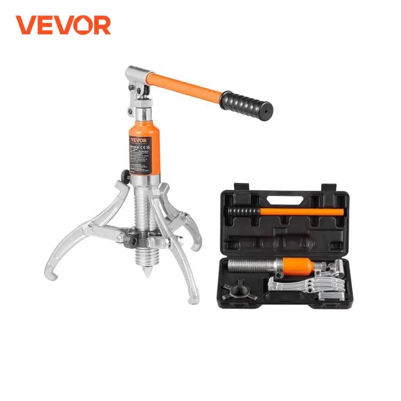 5/15 Ton Hydraulic Gear Puller Wheel Bearing Puller Separator Tools Adjustable Two Three Jaws for Garage Repair Shop Gears