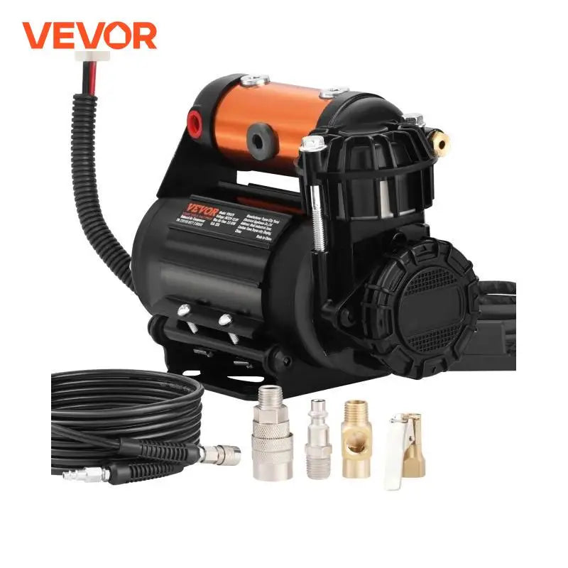 Car Air Compressor Portable Tire Inflator Heavy Duty 3.5CFM Air Pump Kit for Auto Accessories Jeep Vehicle with Air Tools