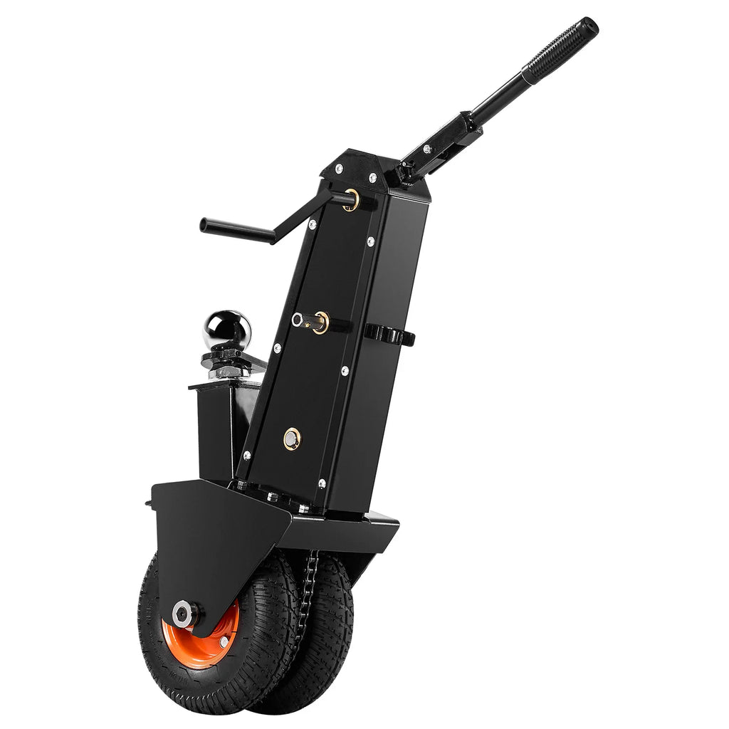 1000lbs Trailer Mover Dolly Manual or Electric Wrench Drive with 2in & 2-5/16in Replaceable Hitch Balls for Moving RV Boat