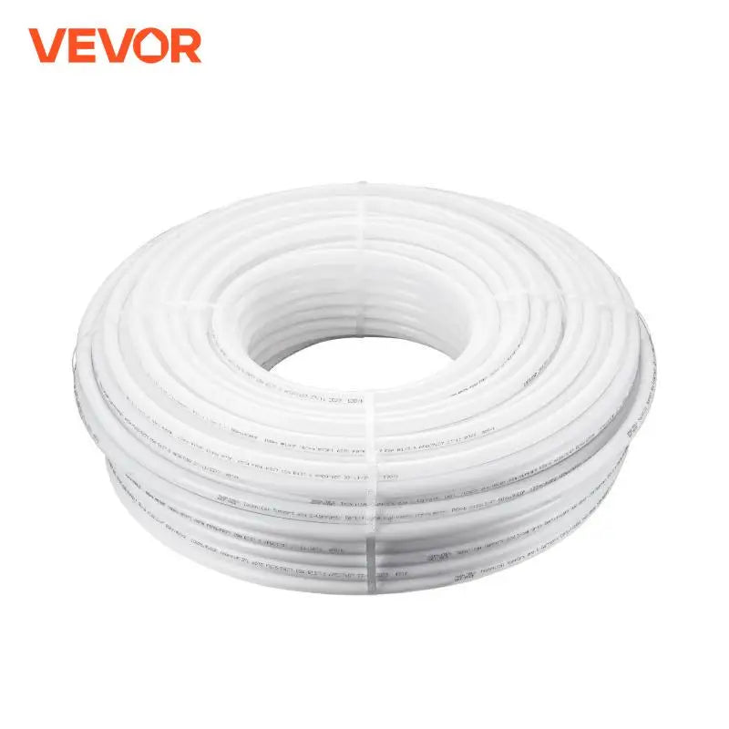 PEX Pipe 3/4 Inch 500 Feet Length PEX-B Flexible Pipe Tubing for Potable Water Pex Water Lines for Hot/Cold Water White