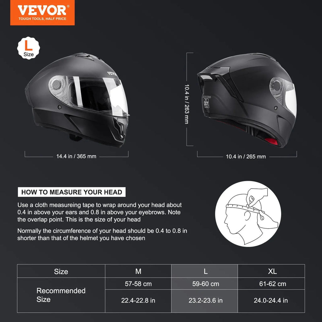 Full Face Motorcycle Helmet Motocross Helmet with Bluetooth Communication