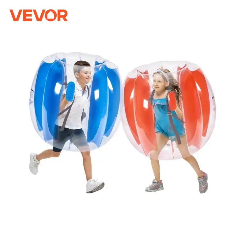 2-Pack 2/3FT Inflatable Bumper Balls Body Sumo Zorb Balls for Kids & Teens Durable PVC Human Hamster Bubble Balls