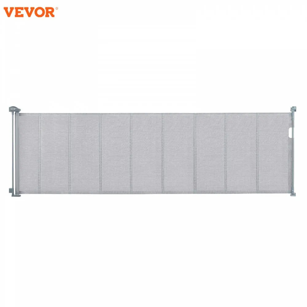 116"/60"/76.8" Retractable Baby Gate 34.2" Tall Mesh Baby Gate Wide Retractable Gate for Kids Pets Retractable Dog Gates