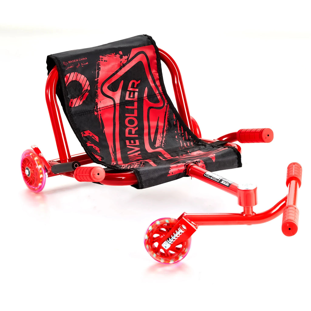 132/198lbs Kids Ride on Scooter Swing Side-to-Side Powered by Zig-Zag Motion Drifting Outdoor Sport Toys for Children Gift