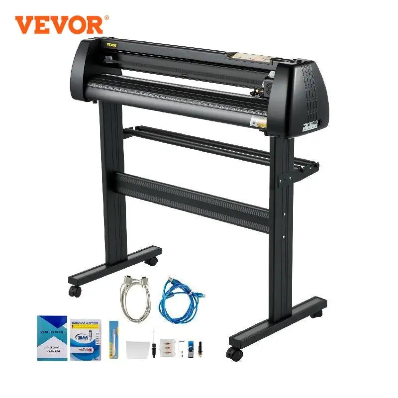 28Inch Vinyl Cutter Plotter Manual USB Offline Sign Cutting Printer Machine Label Maker LCD Display Signmaster Software