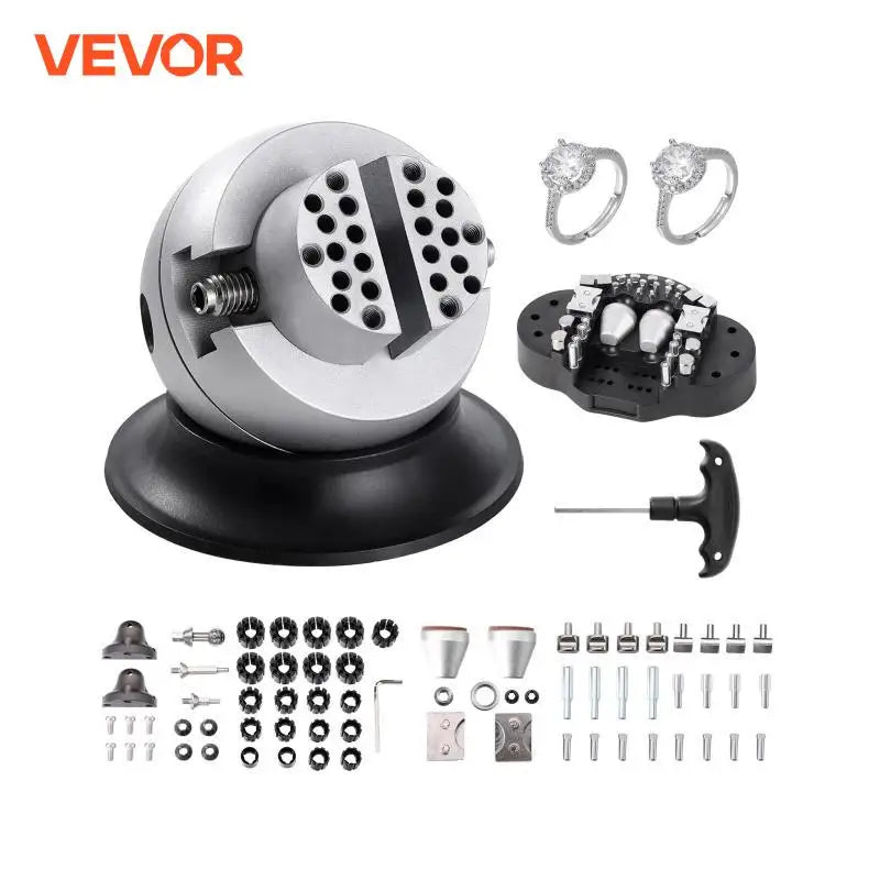 Ball Vise 3" 5" Engraving Setting Tool Standard Rotation Engraving Block Vise Attachment Jewelry Engraving Block Tools