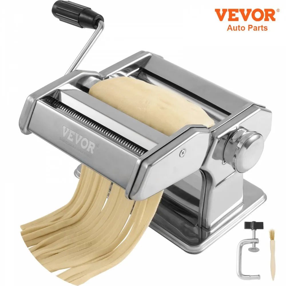 Pasta Maker Machine  9 Adjustable Thickness Settings Noodles Maker Stainless Steel Noodle Rollers  Cutter  Hand Press