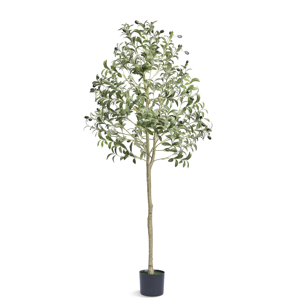 Artificial Olive Tree 5/6ft Faux Plants Indoor Decor PE Material Green Faux Potted Tree for Home/Office/Warehouse Decor