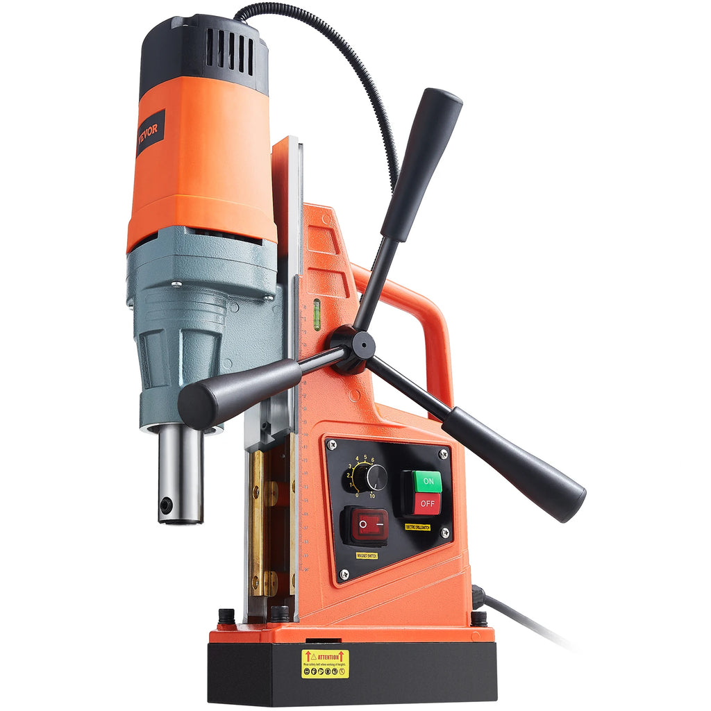 1300W 1400W 2" Electric Drilling Machine Magnetic Drill Press Boring Diameter Power Drill 810 PRM 1-second Release Drill