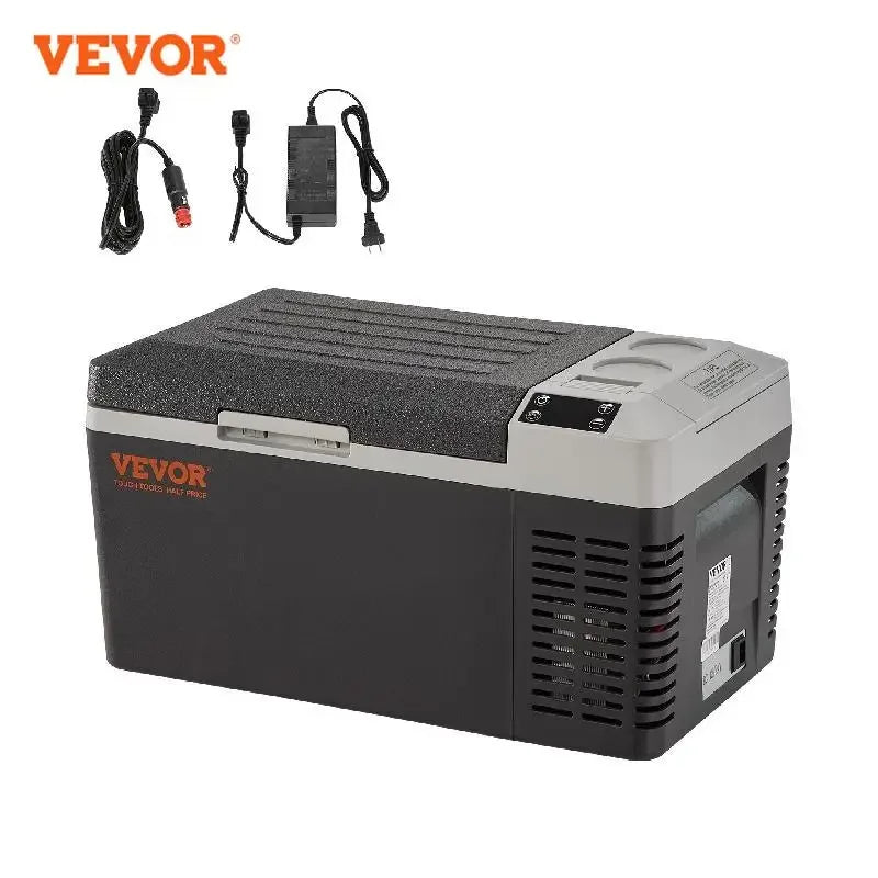 20L Portable Car Refrigerator Freezer Compressor Ice Box 21Qt Single Zone Mini Fridge Cooler for Car Home Outdoor Trval