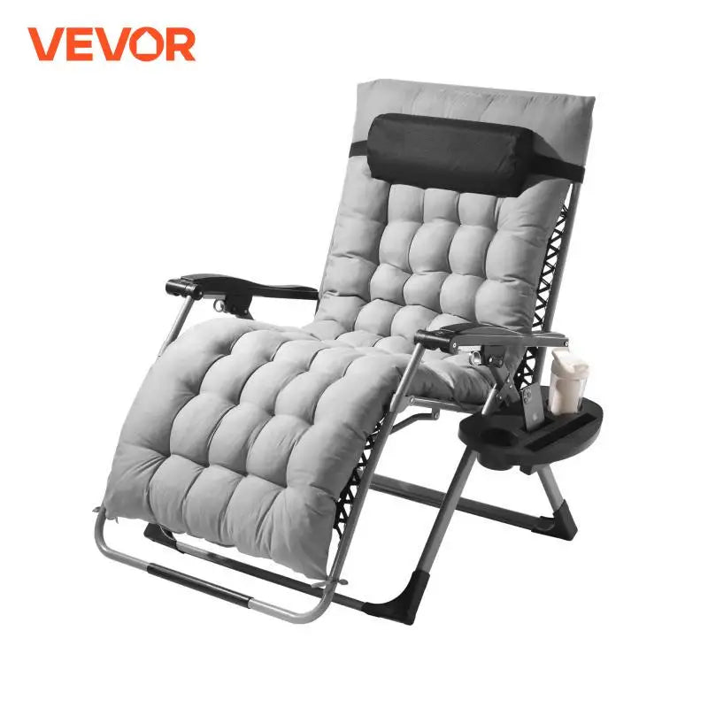 Zero Gravity Chair Zero Gravity Recliner Lounge Chair Adjustable Anti Gravity Chair with Cushion Footrest and Cupholder