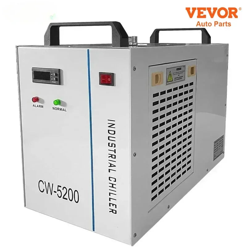 Industrial Water Cooler Chiller For CNC Laser Engraving Machine 60-150W CO2 Glass Laser Tube Cooling Laser Engraver Tools