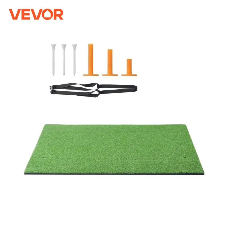 5/10/15mm Golf Hitting Mat Artificial Turf Golf Hitting Mat Golf Hitting Training Aids w/Golf Tees Golf for Practice