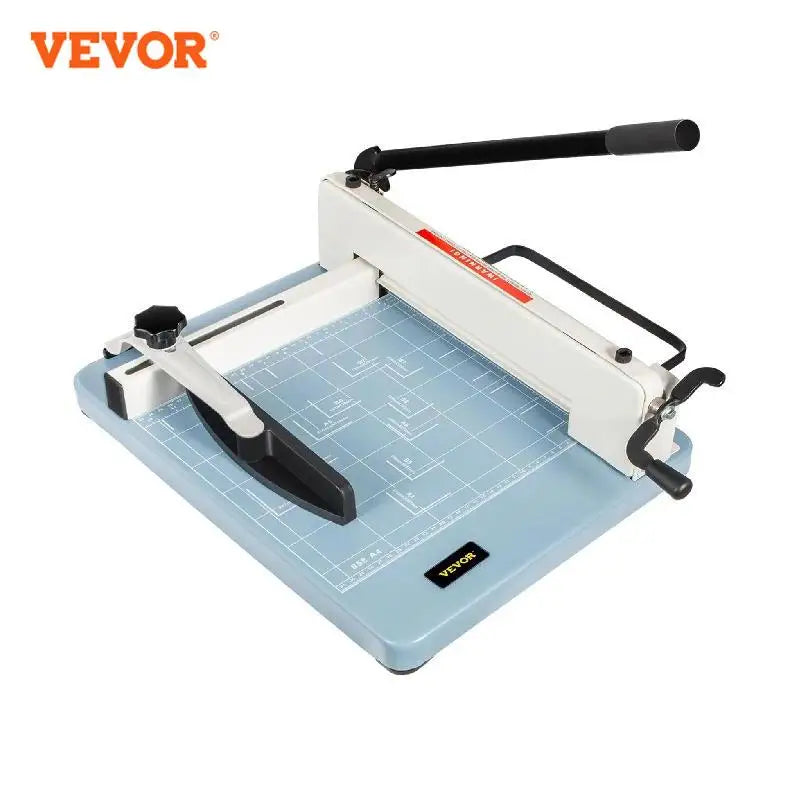 12/17 Inch Manual Paper Cutter Guillotine Trimmer Heavy Duty 300-500 Sheets Shredder for Factory School Office Accessories