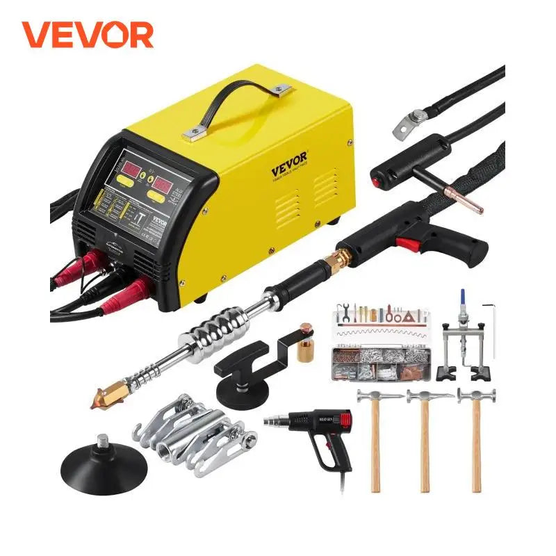 Stud Welder Dent Repair Kit 5KW Welder Machine with Auto/Manual Welding 10 Modes Spot Welding Repair Tool for Auto Repair