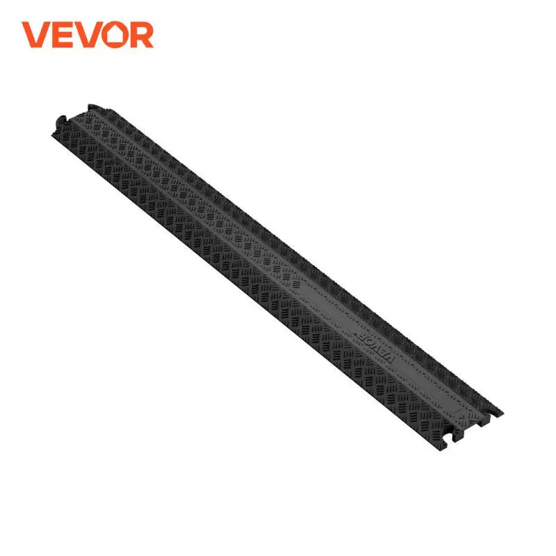 3 PCs Drop Over Cable Cover Ramp 2,000 lbs/axle Load Capacity Heavy Duty TPR Cable Hose Protector Ramp Floor Cord Cover