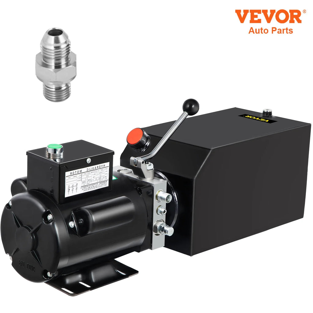 Car Jack Hydraulic Pump14 Quart Unit 3 HP 220V 2950 PSI 2 & 4 Post Lifts 3.5 Gallon Reservoir  Power Suit for Auto Repair