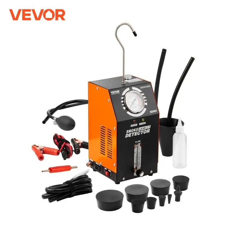 Automotive Smoke Machine Leak Detector EVAP Vacuum Fuel Leak Tester 2-Mode Vacuum Pipe Fuel Diagnostic for Cars Truck Boat