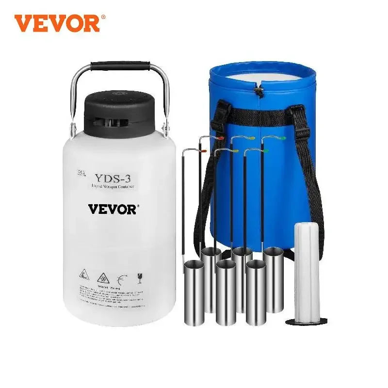 3L 6L 10L 21.6L Liquid Nitrogen Container Static Cryogenic Tank Aluminum Dremel Accessories Tools Transportation Industry