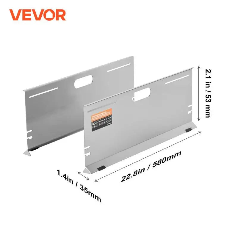 Wheel Alignment Tool 2-Pack Alignment Tool Toe Plates Stainless Steel Toe Angle Measurement Tool Plate 4 Alignment Rods