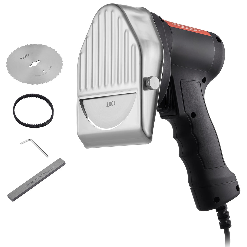 Electric Shawarma Knife, Professional Turkish Kebab Knife, Commercial Stainless Steel Gyro Cutter,Doner Kebab Meat Slicer