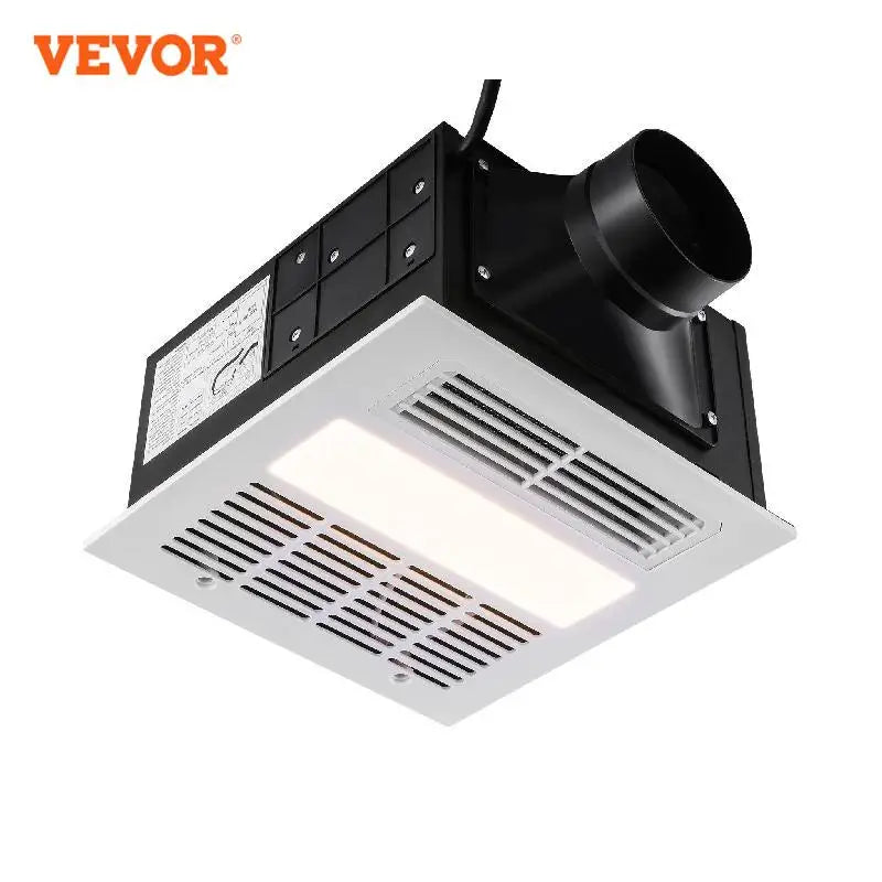 Bathroom Exhaust Fan 80/110CFM High-Efficiency Ventilation 1.5sones Low Noise Operation Energy-Saving Bathroom Ceiling Fan