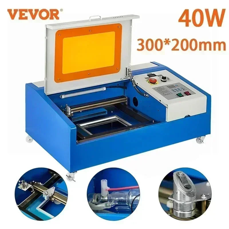 K40 40W Laser Engraving Machine 220V Laser Cutting Machine CO2 USB Laser Engraver Cutter Printer for Wood Acrylic Milling