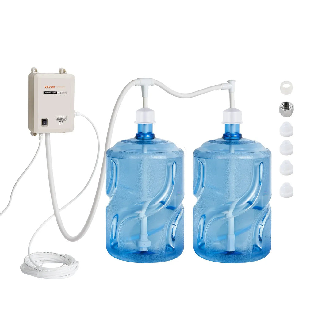 Bottled Water Dispensing Pump System,Plug High Flow Bottled Water Pump,Bottled Water System for Home Kitchen Office Bar