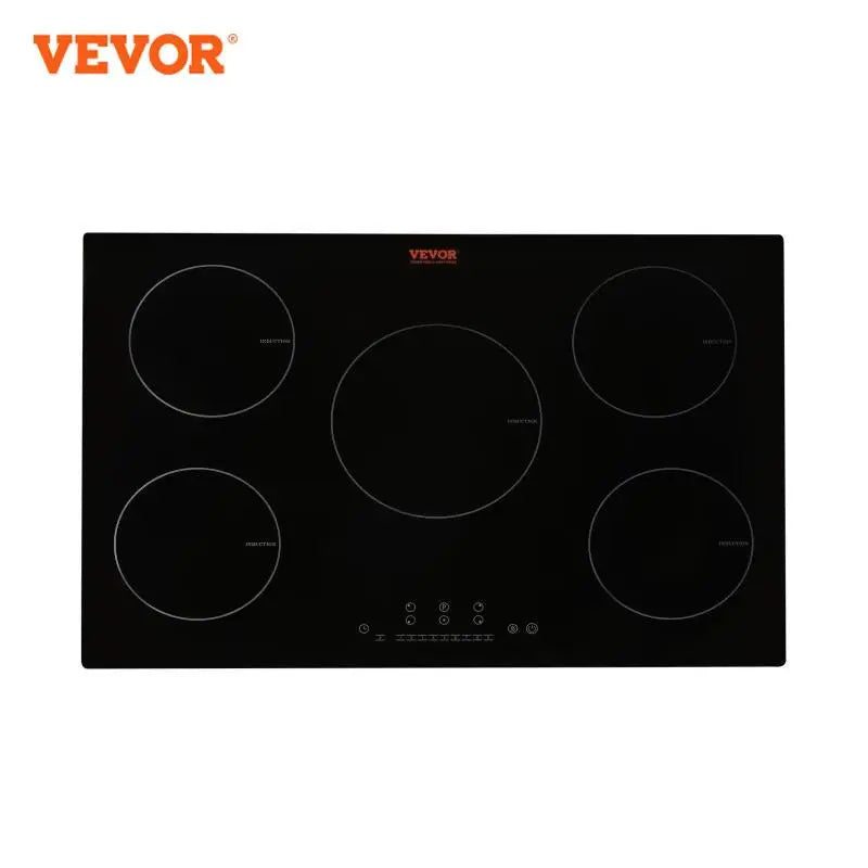 5 Burners 30/36 Inch Electric Induction Cooktop Stove Hob Built-in Burner Cooker Sensor Touch Control Magnetic Cooker