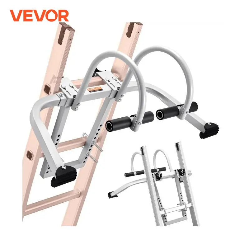 Ladder Stabilizer 2 in 1 Extension Wall Ladder Standoff Hook Roof Ridge Ladder Accessories Horizontally and Vertically