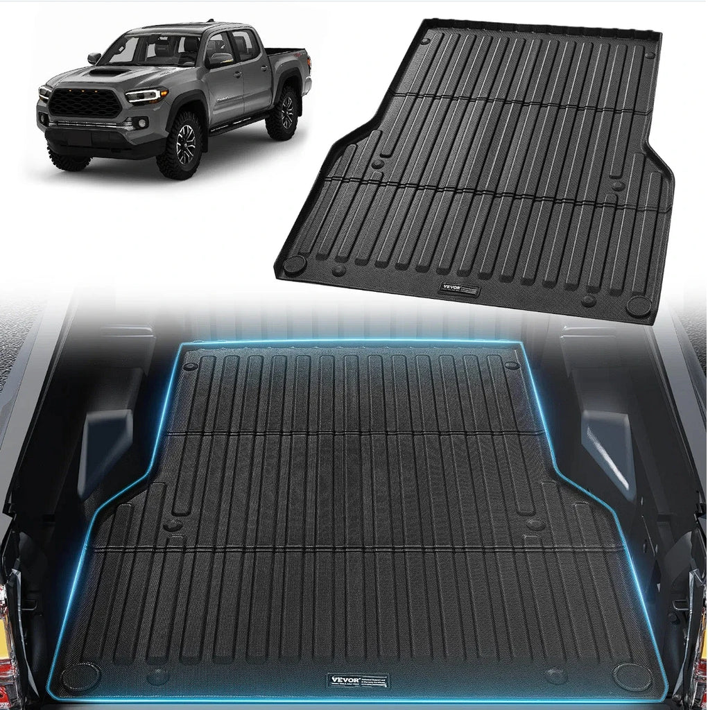 Truck Bed Mat Fit 2005-2023 Toyota Tacoma TPE Truck Bed Liner Accessories