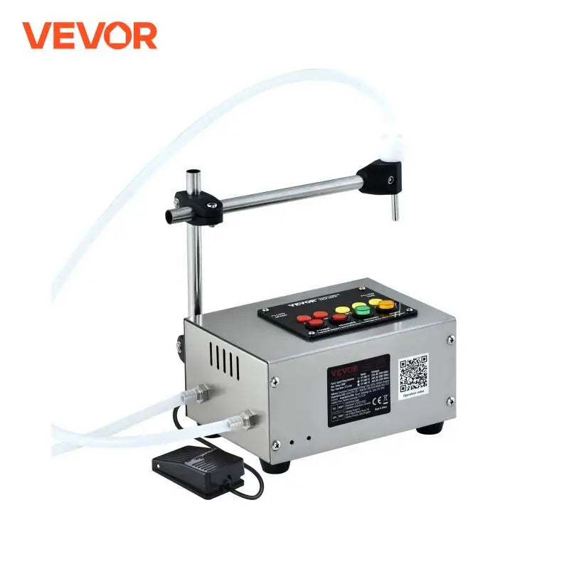 10-4000ml Liquid Filling Machine Automatic Bottle Filler Machine with Single Nozzle Digital Control for Milk Water Wine