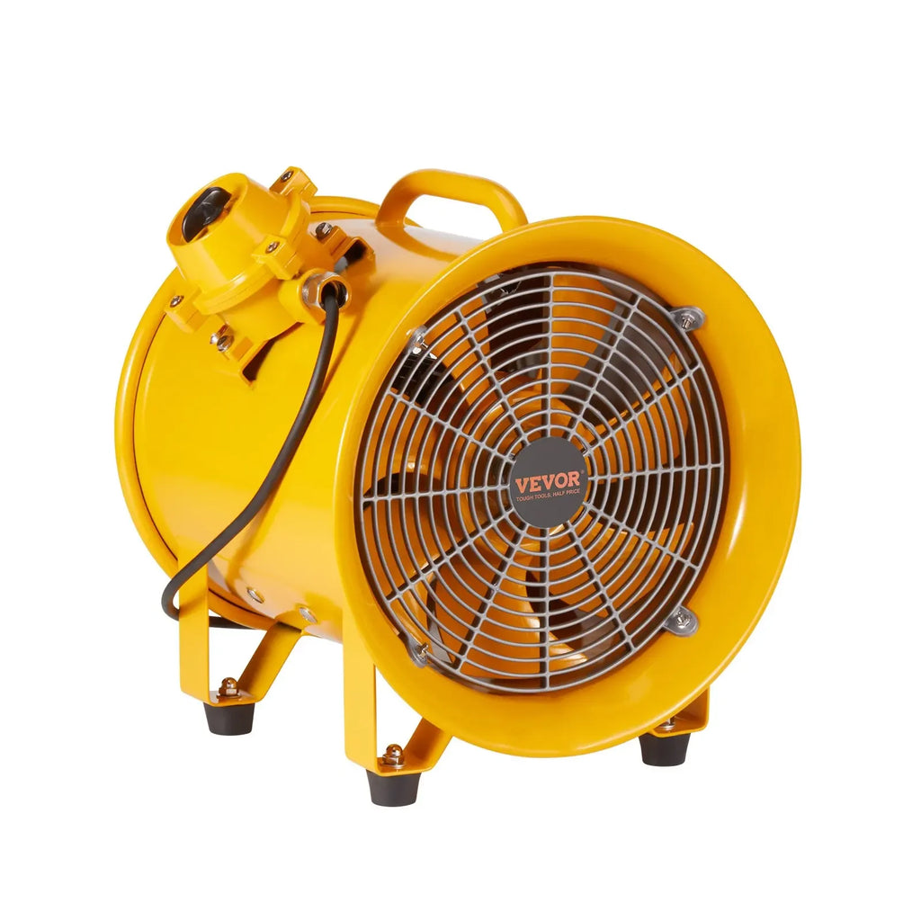 Explosion Proof Tubular Ventilation Fan 350/550/1100W Industrial Exhaust Air Clean Extractor Blower for Factory Warehouse