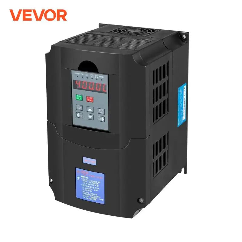 2.2KW 4KW Variable Frequency Drive Inverter 380V Output Frequency Converter 3P Economic VFD Spindle Motor Speed Controller