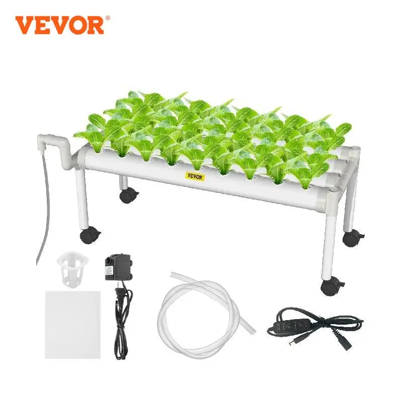 Hydroponic Grow Kit Hydroponics System 36/54/72/90/108 Sites 1/2/3/4 Layers 4/6/8/10/12 Pipes Vegetables Lawn & Garden