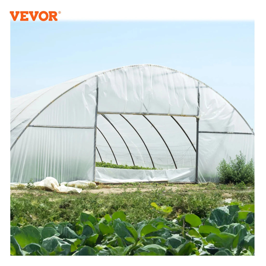 Greenhouse Plastic Sheeting Clear Greenhouse Film Polyethylene Film 4 Year UV Resistant for Gardening Farming Agriculture