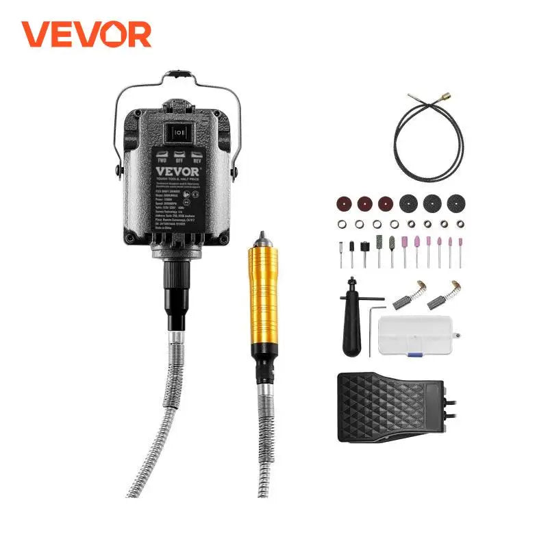 Flex Shaft Grinder 1000W 1200W Electric Flex Shaft Rotary Tool Carver Hanging Grinding Machine for Buffing Polishing