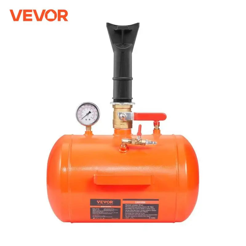 Tire Bead Seater, 5 Gal/19L Air Tire Bead Blaster with Pressure Gauge & Handle, 145 PSI Seating Tool Inflator Tank,