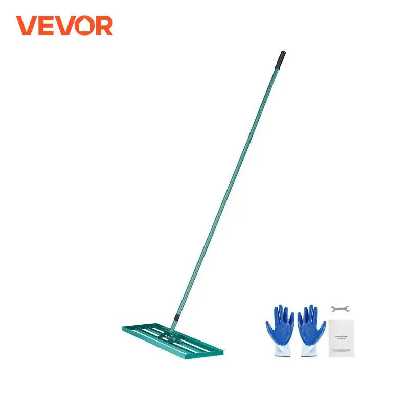 Lawn Leveling Rake 36inchx10inch Heavy-duty Lawn Leveler With 78inch Steel Extended Handle For Garden Golf Lawn Farm