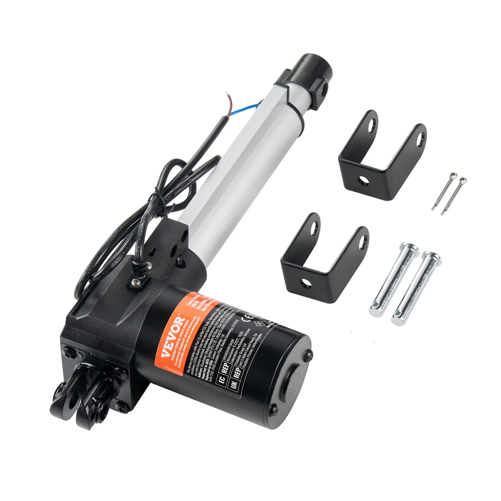 Linear Actuator 12V,Heavy Duty Linear Actuator, 0.19"/s Linear Motion Actuator with Mounting Bracket & IP44 Protection