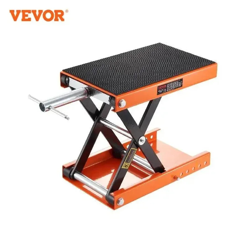 Motorcycle Lift 350/1100/1500 LBS Capacity Motorcycle Scissor Lift Jack with Wide Deck & Safety Pin for Bikes Motorcycles