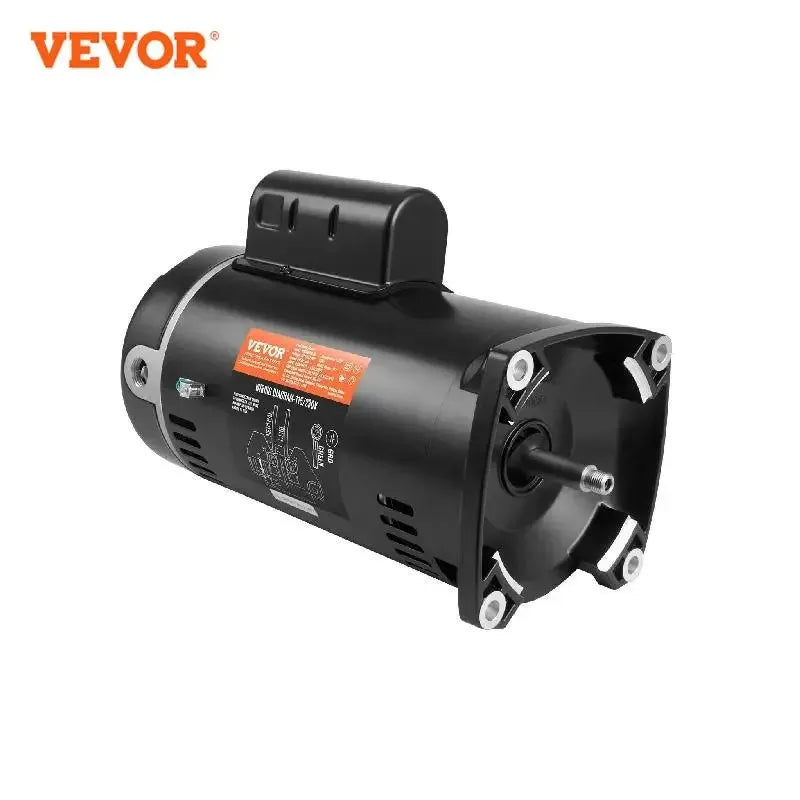 1/1.5 HP Pool Pump Motor 56Y Frame 115V/230V 3450RPM 60Hz 3450 RPM Capacitor CCW Rotation Square Flange Replacement Motor