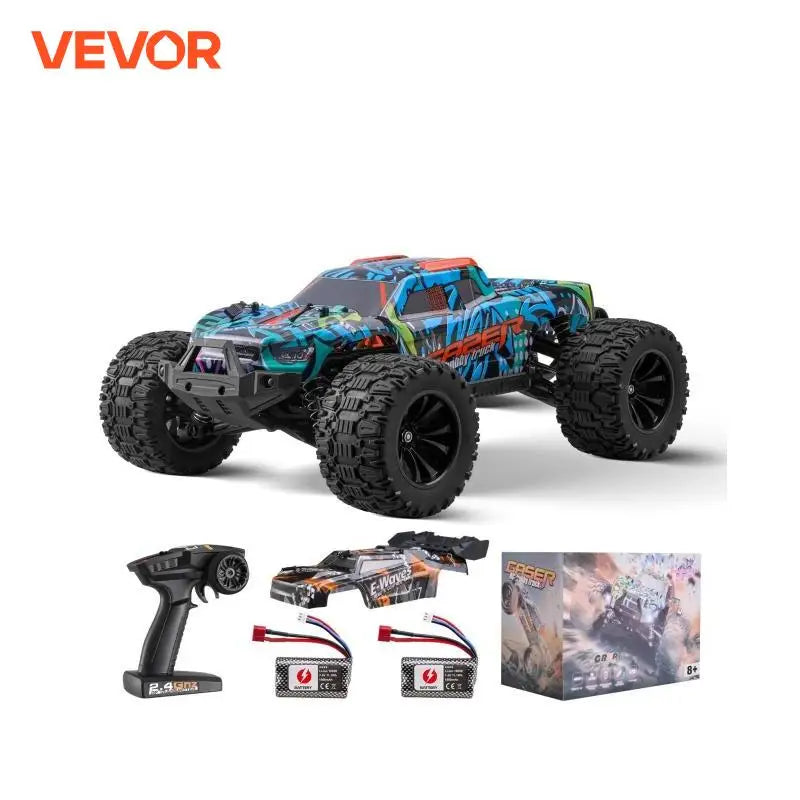 1:14 42KM/H 4WD RC Car with Adjustable Speed Remote Control Off-Road Truck Drift Monster for Kids Boys Hobby Toys Gifts