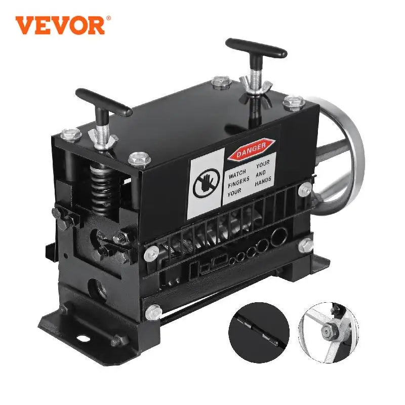 Manual Wire Stripping Machine Hand Cranked Wire Stripper 1-20mm 1.5-38mm 1-40mm for Stripping Cable Scrap Copper Recycle